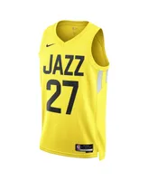 Men's and Women's Nike Rudy Gobert Gold Utah Jazz Swingman Jersey - Icon Edition