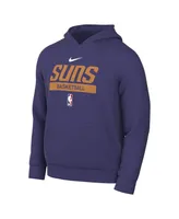 Men's Nike Purple Phoenix Suns 2022/23 Spotlight On-Court Practice Performance Pullover Hoodie