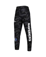 Men's New Era Black, Camo Dallas Mavericks Tonal Joggers