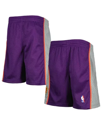 Youth Boys Mitchell & Ness Purple Phoenix Suns - Hardwood Classics Swingman Shorts