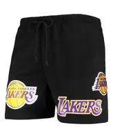 Men's Pro Standard Black Los Angeles Lakers Mesh Capsule Shorts