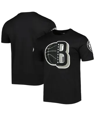 Men's Pro Standard Black Brooklyn Nets Mash Up Capsule T-shirt