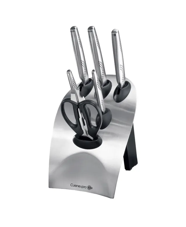 Cuisine::pro Artisan Stahl 6-Piece Knife Block Set