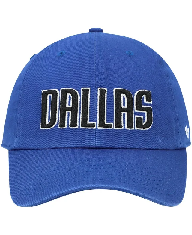 47 Brand Men's Royal Dallas Cowboys Primary Clean Up Adjustable Hat - Macy's