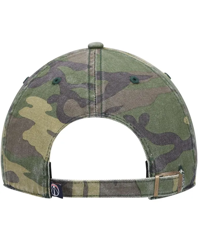 47 Brand Men's '47 Camo Washington Wizards Clean Up Adjustable Hat