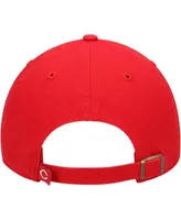 Men's Red Cincinnati Reds Home Clean Up Adjustable Hat