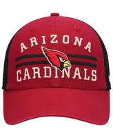 Men's '47 Cardinal/Black Arizona Cardinals Highpoint Trucker Clean Up Snapback Hat
