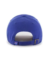 Men's '47 Royal Buffalo Bills Crosstown Clean Up Adjustable Hat