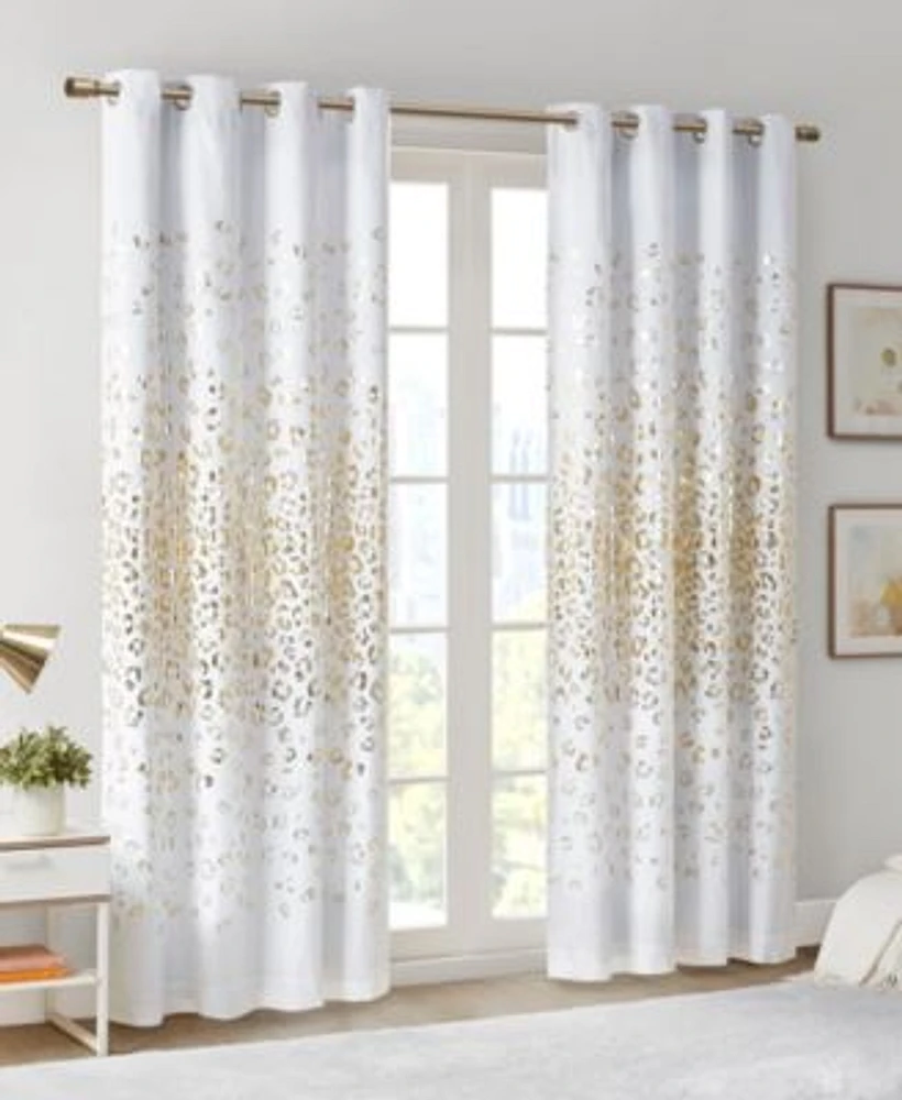 Intelligent Design Lillie Grommet Top Total Blackout Curtain