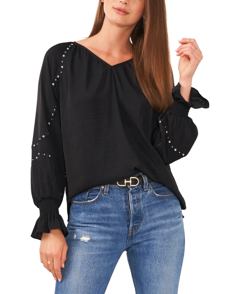 vince camuto v neck top