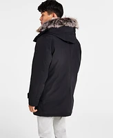 Michael Kors Men's Hooded Bib Snorkel Parka, Created for Macy's