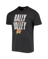 Men's '47 Brand Black Phoenix Suns Hometown Regional Rally The Valley T-shirt