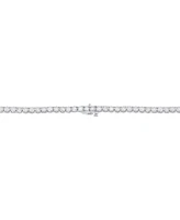 Grown With Love Men's Lab Grown Diamond 22" Tennis Necklace (10 ct. t.w.) in 10k White Gold