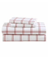 Eddie Bauer Printed Cotton Flannel 3-Pc. Sheet Set, Twin Xl