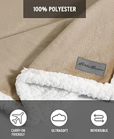 Eddie Bauer Solid Ultra Soft Plush Blanket