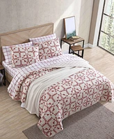 Closeout! Eddie Bauer Arrowhead Cotton Reversible 4-Pc. Quilt Set