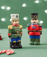 Spode Christmas Tree Nutcracker Salt & Pepper Shaker Set