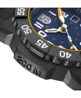 Luminox Men's Swiss Navy Seal Dive Black Rubber Strap Watch 45mm
