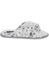 Rachel Rachel Roy Women's Gift Set with X-Band Plush Slipper and Cheetah Blanket Set