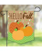 Pumpkin Patch - Outdoor Home Decor - Double-Sided Fall Garden Flag - 12 x 15.25"