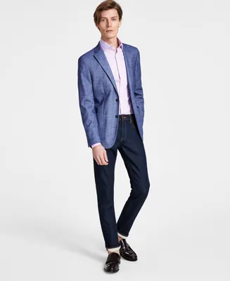 Calvin Klein Men's Solid Colored Slim-Fit Soft Sport Coat