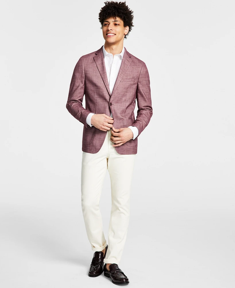 Calvin Klein Men's Solid Slim-Fit Soft Sport Coat