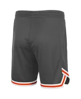 Men's Colosseum Charcoal Clemson Tigers Continuity Shorts