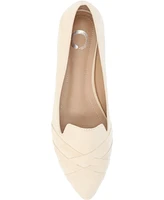 Journee Collection Women's Mindee Pointed Toe Flats