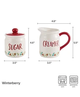 Winterberry Sugar and Creamer Set