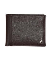 Nautica Men's Bifold Leather Wallet