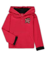 Toddler Boys Colosseum Red, Heathered Gray Maryland Terrapins Poppies Hoodie and Sweatpants Set