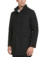 Kenneth Cole Men's Wool Button Car Coat