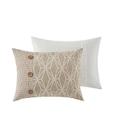 Madison Park Signature Grace Jacquard Geometric 9-Pc.Comforter Set, Queen