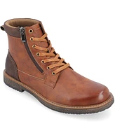 Vance Co. Men's Metcalf Tru Comfort Foam Lace-Up Round Toe Ankle Boot