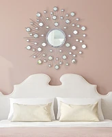 Empire Art Direct 'Milkyway I' Bling Round Wall Mirror, 36" x 36"