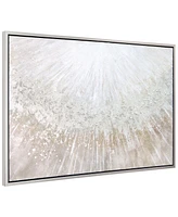 Empire Art Direct Pellets Textured Glitter Hand Painted Canvas Wall Art, 32" x 48"