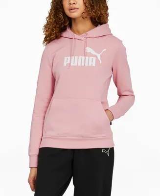 Puma Women's Essentials Logo Fleece Sweatshirt Hoodie