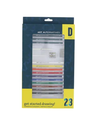 Art Alternatives Get Started Drawing Sketch and Draw 23 Piece Set