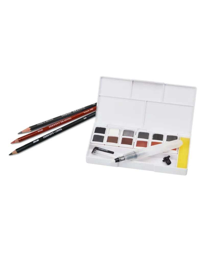 Derwent Shade and Tone Mixed Media 17 Piece Color Set