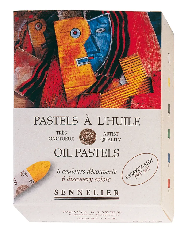 Sennelier Oil Pastel Discovery Cardboard 6 Piece Color Set