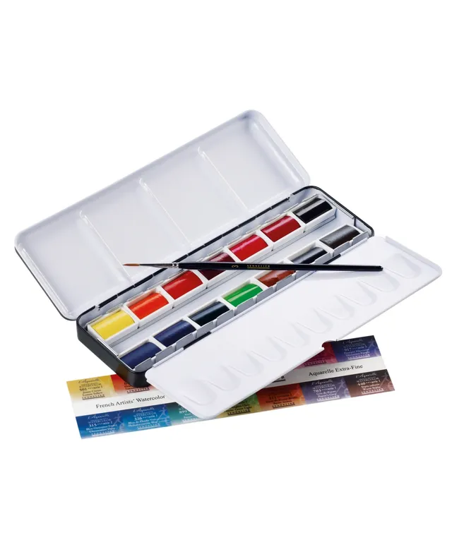 Sennelier La Petite Aquarelle Watercolor Set, 12-Color Set- 10ml