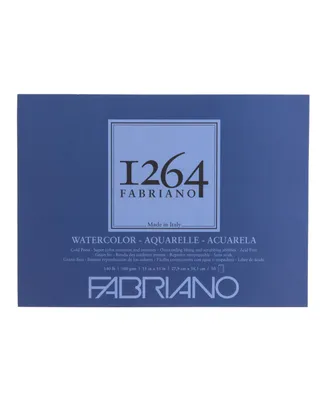 Fabriano 1264 Watercolor Glue Bound Pad, 11" x 15"