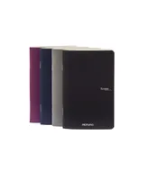 Fabriano Winter Colors Ecoqua Pocket Sized Staple Bound Blank Notebook 4 Piece Pack