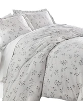 Southshore Fine Linens Sweet Floral 3-Pc. Comforter Set, Full/Queen