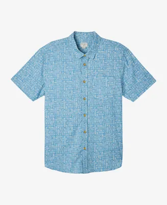 O'Neill Men's Surf Shapes Button-Up Shirt