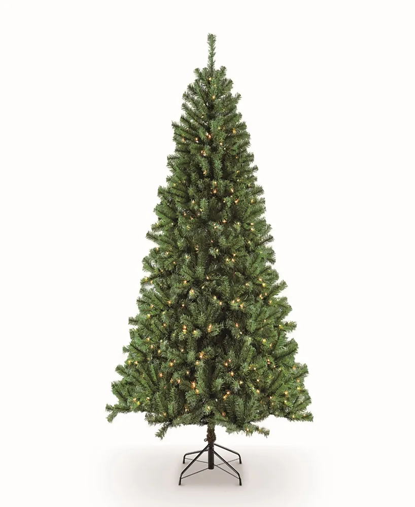 Puleo Pre-Lit Northern Fir Artificial Christmas Tree with 400 Lights