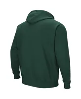 Men's Colosseum Green Florida A&M Rattlers Isle Pullover Hoodie