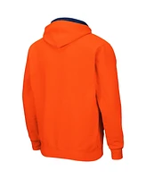 Men's Colosseum Orange Virginia Cavaliers Arch and Logo 3.0 Full-Zip Hoodie