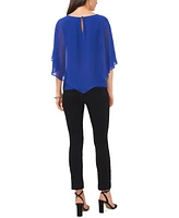 Msk Embellished Overlay Top