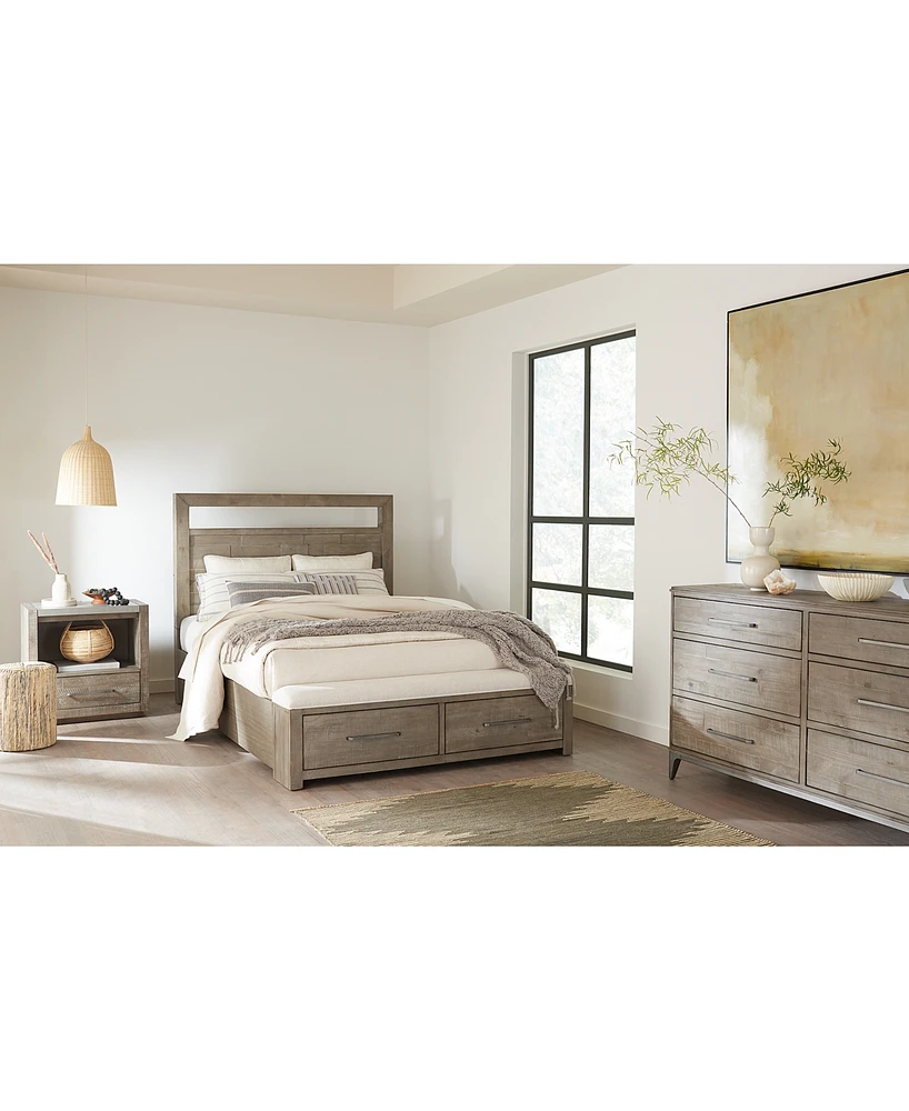 Intrigue Bedroom 3-Pc. Set (Queen Storage Bed, One